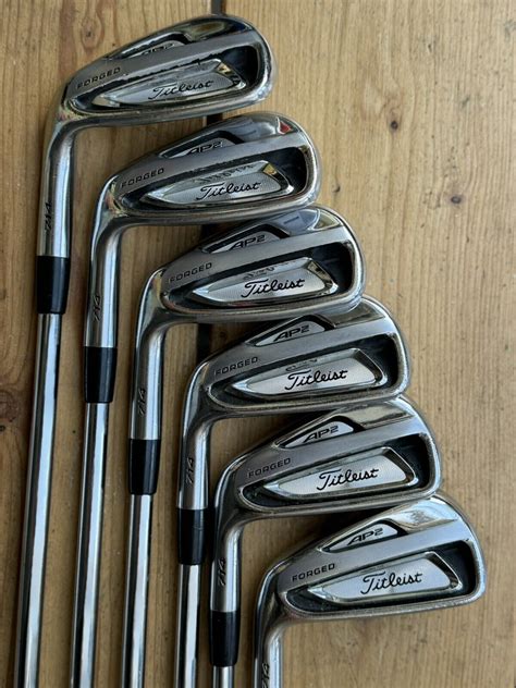 Titleist 714 Ap2 Iron Set 5 Pw True Temper Dynamic Gold S200 Steel Lh