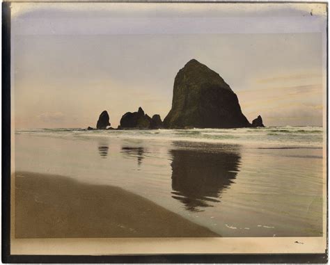 Haystack Rock, Cannon Beach - OHS Digital Collections