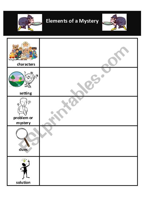 Mystery Element Worksheet