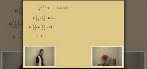 How to Use applications of rational expressions in algebra « Math :: WonderHowTo