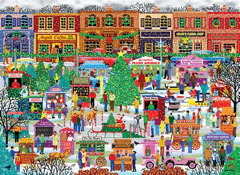 Downtown Holiday Festival Pieces Eurographics Puzzle Warehouse