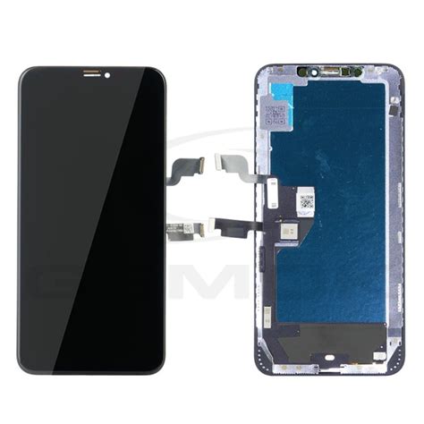 WYŚWIETLACZ LCD PANEL DOTYKOWY KOMPLET IPHONE XS MAX CZARNY DS OLED