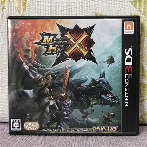 3ds N3ds 日版 魔物獵人 X Monster Hunter X 蝦皮購物