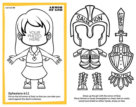 Armor Of God Printable Activities