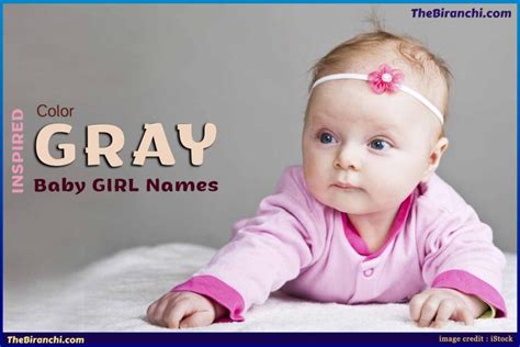 Unique Baby Girl Names Inspired By Gray Color