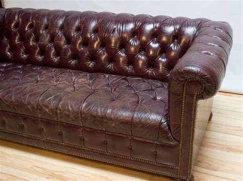 Vintage Leather Chesterfield Sofa | Vintage leather chesterfield sofa ...