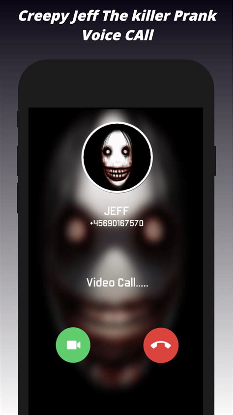 Android için Creepy Jeff The Killer Pank Video Call İndir