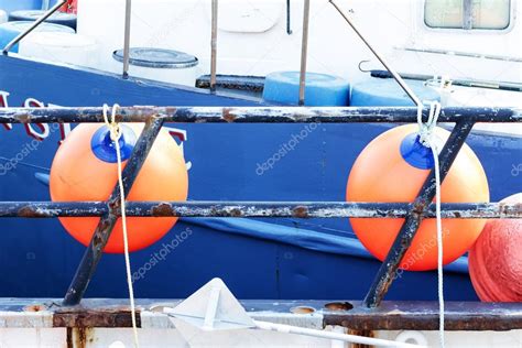 Commercial fishing boat equipment. — Stock Photo © andreiorlov #77608774