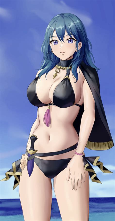 Rule 34 1girls Alternate Costume Amayo Thranana Bangs Bikini Black Bikini Black Cape Black