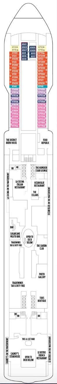 Norwegian Joy Deck Plans