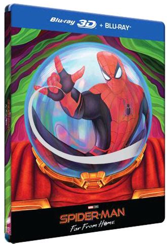 Spider Man Far from Home Steelbook Blu ray 4K édition collector