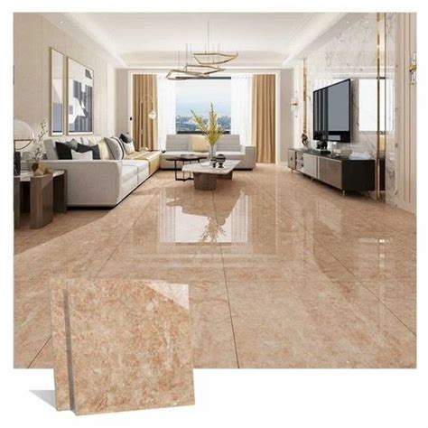 Double Charge Satin Vitrified Floor Tile Size 1x2 Feet 300x600 Mm At