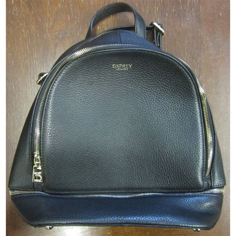 Osprey London Black Leather Rucksack | Oxfam GB | Oxfam’s Online Shop