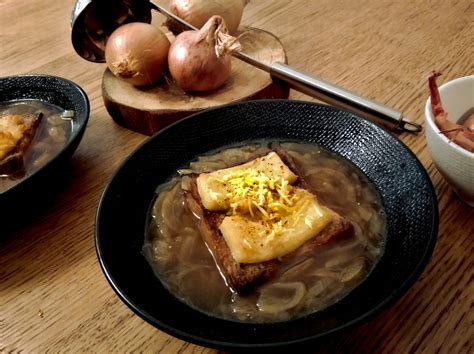 Soupe à l oignon à l ancienne La Cuisine Radis Kale