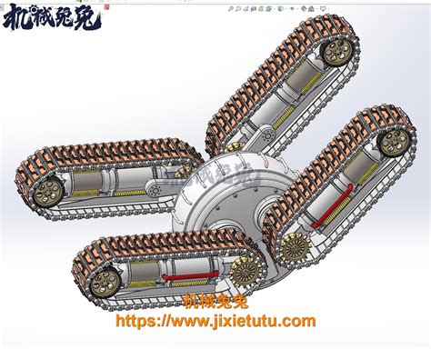 50套橡胶履带底盘三角履带 3d图纸履带机器人底盘三维建模图纸机械兔兔