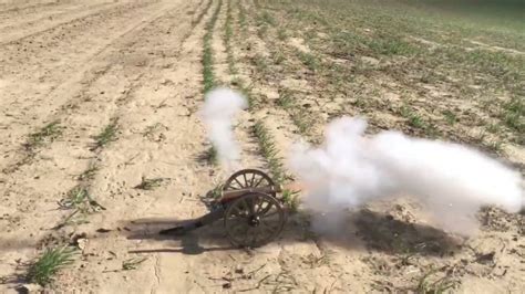 Mini Black Powder Cannons Field Cannon Garrison Cannon Youtube