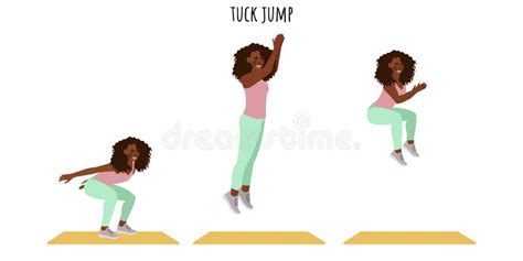 Tuck Jump Stock Illustrations – 24 Tuck Jump Stock Illustrations ...