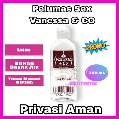 Jual Pelumas Pelicin Lubricant Gel Sex Vagina Vanessa Co 200 Ml