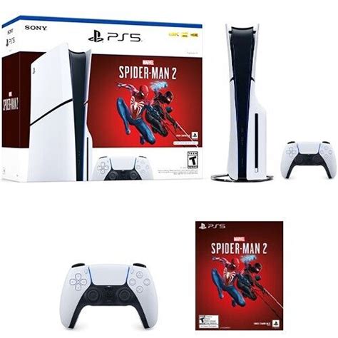 PlayStation 5 Slim Console Marvel’s Spider-Man 2 Bundle + Extra PS5 ...