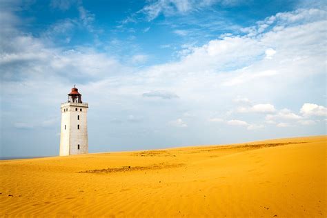 The Lighthouse Of Rubjerg Knude Seen License Image 13831843