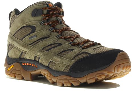 Merrell Moab Leather Mid Gore Tex En Promoci N Hombre Zapatillas