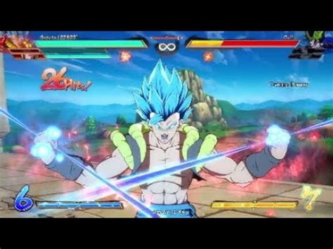 Easy Gogeta Blue Double Super ToD DBFZ YouTube