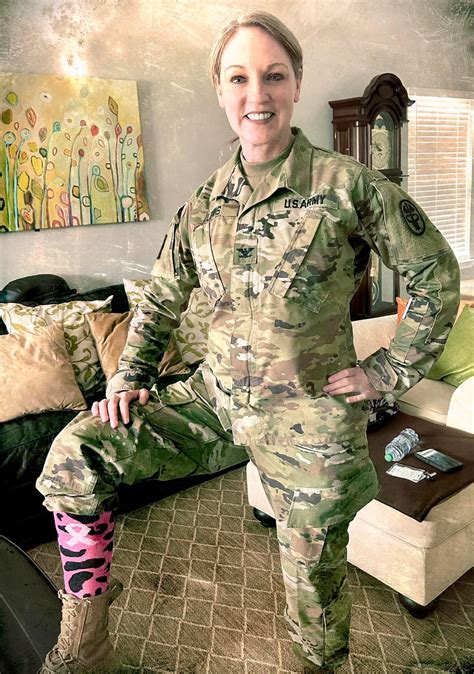 DVIDS Images Army Colonel With Breast Cancer Says Its Ok To Take A