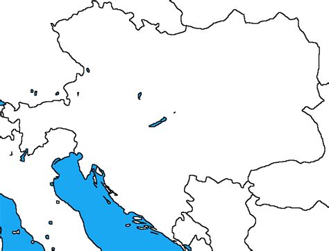 Blank map of Austria-Hungary by DinoSpain on DeviantArt