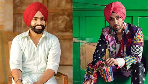 Ammy Virk Breaks Silence On Diljit Dosanjhs No Turban Look Backlash