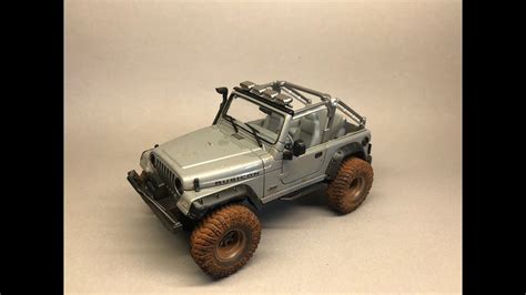 Revell Jeep Wrangler Rubicon Full Build Step By Step Youtube