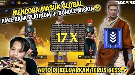 PRANK GLOBAL PAKE RANK PLATINUM BUNDLE MISKIN AUTO DI KICK