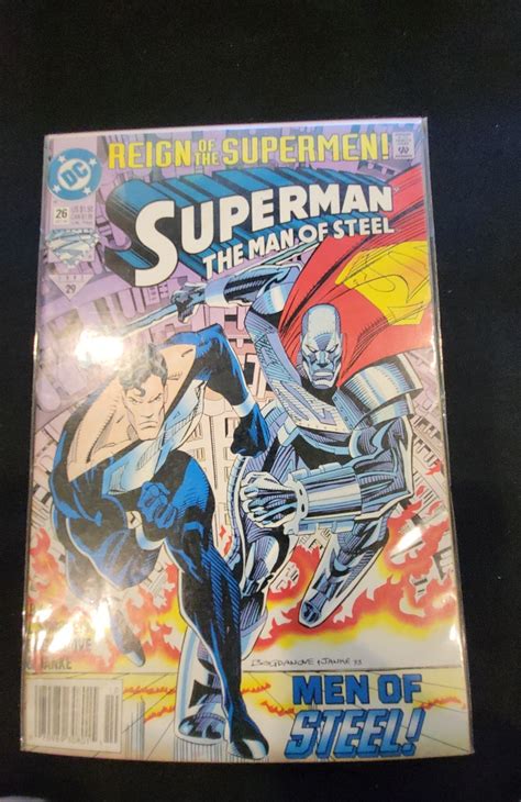 Superman The Man Of Steel Comic Books Modern Age Dc