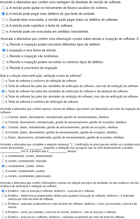 Nota 10 Atividade Para Avaliação Semana 3 Gerência E Qualidade De