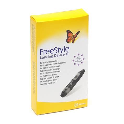 FreeStyle Lancing Device II stylo autopiqueur Mesure glycémie Diabète