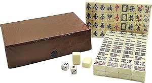 DALIAN Mahjong Tiles Mahjong Juego De Mesa Juegos Familiares Chinos