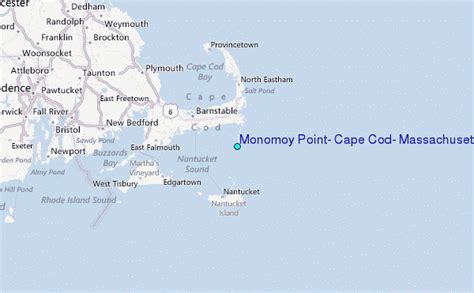 Monomoy Point Cape Cod Massachusetts Tide Station Location Guide