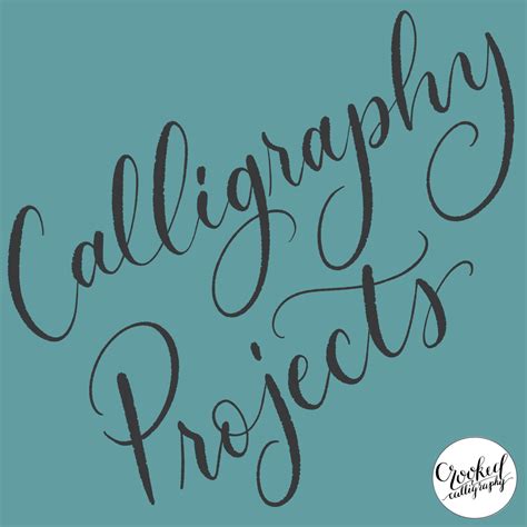 Modern Calligraphy Projects | Lettering guide, Diy calligraphy, Pencil ...