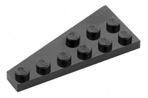 Comprar Lego Plate Asa Wing 3x6 Direito Preto PN 54383 CN