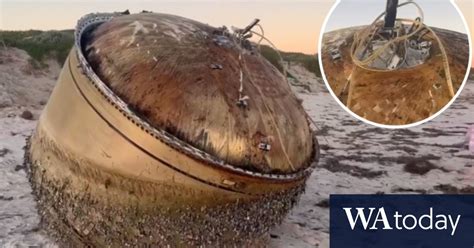 Mystery Cylinder Washes Up On Australian Beach