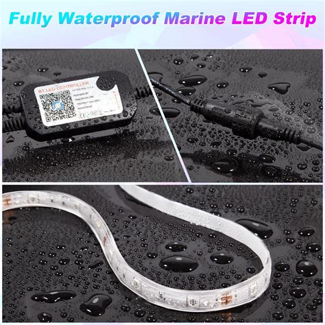 Tendist Tira De Luces Led Para Barco Tira Led Marina Ip Control De