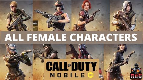 Call Of Duty Mobile Girl Skins Call Of Duty Mobile All Female