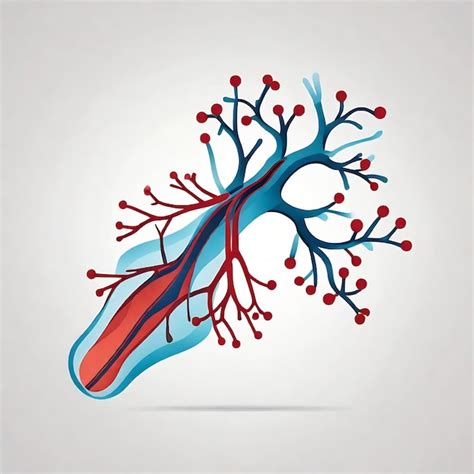 Premium AI Image | Anatomy of the Vein System