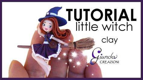 Eng Little Witch Tutorial Polymer Clay Halloween Diy Youtube