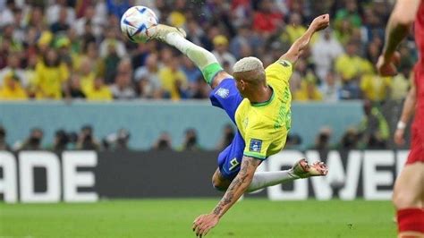 Gol Salto Richarlison Jadi Gol Terbaik Piala Dunia Qatar