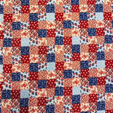 Cranston VIP Calico Patchwork Fabric On Mercari Patchwork Fabric