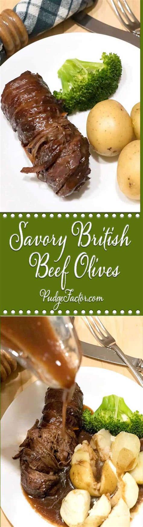 Savory British Beef Olives Pudge Factor