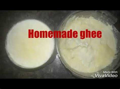 Homemade Ghee How To Make Homemade Ghee Ghee Preparation From Milk