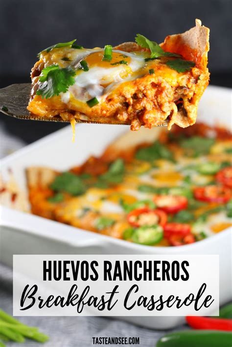 This Huevos Rancheros Breakfast Casserole Is The Perfect One Pan