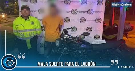 Policía recuperó moto robada y puso tras las rejas al ladrón CambioIn