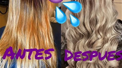 Como Eliminar Tonos Amarillos Del Cabello Sin Tinte Matizar Con Agua Y